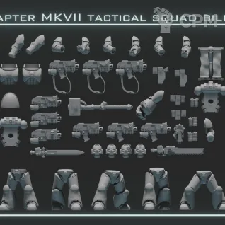 Описание картинки MK I-VII от @Avdohaprint по цене 1 000руб | Свободный Рынок Миниатюр - СРМ