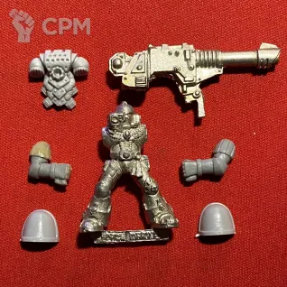 Описание картинки Space Marine Devastator Squad от Cepesh1 по цене 15 000руб | Свободный Рынок Миниатюр - СРМ