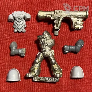 Описание картинки Space Marine Devastator Squad от Cepesh1 по цене 15 000руб | Свободный Рынок Миниатюр - СРМ