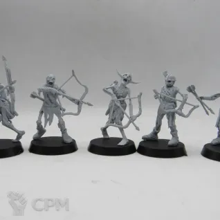 Описание картинки Скелеты (Skeletons) 10шт от WebWay 3D по цене 1 050руб | Свободный Рынок Миниатюр - СРМ