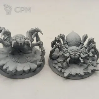 Описание картинки Пауки (Spiders) 5шт от WebWay 3D по цене 1 250руб | Свободный Рынок Миниатюр - СРМ