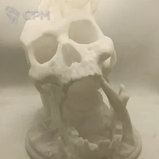 Описание картинки Череп-Dice Tower от WebWay 3D по цене 1 500руб | Свободный Рынок Миниатюр - СРМ
