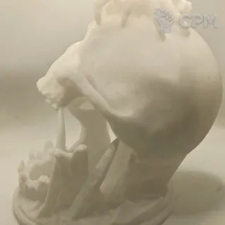Описание картинки Череп-Dice Tower от WebWay 3D по цене 1 500руб | Свободный Рынок Миниатюр - СРМ