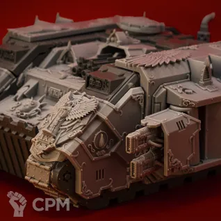 Описание картинки Blood angels upgrade land raiders от Destr по цене 2 500руб | Свободный Рынок Миниатюр - СРМ