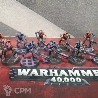 Описание картинки Necron Warriors x20 от Asgaroth по цене 3 500руб | Свободный Рынок Миниатюр - СРМ
