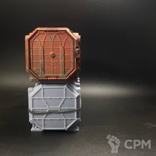 Описание картинки Munitorum Container модульный от Milestone по цене 1 000руб | Свободный Рынок Миниатюр - СРМ