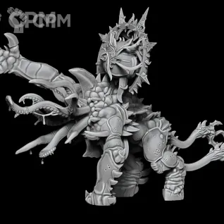 Описание картинки Mutalith Vortex Beast от MrMetalHorror по цене 1 100руб | Свободный Рынок Миниатюр - СРМ