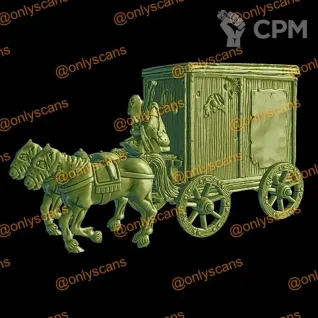 Описание картинки Carnival of Chaos cart /Corpse Cart - Скан от MrMetalHorror по цене 1 000руб | Свободный Рынок Миниатюр - СРМ