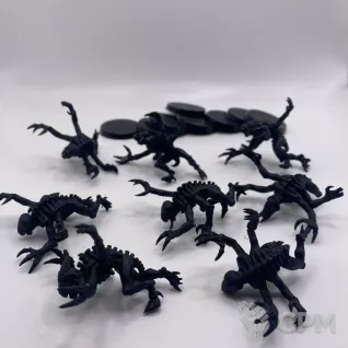 Описание картинки Genestealers от Dark_Demogorgon по цене 4 000руб | Свободный Рынок Миниатюр - СРМ