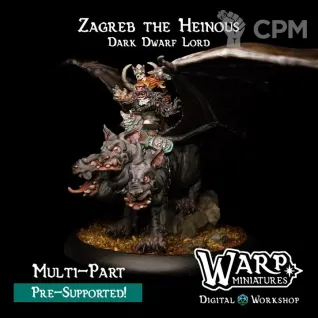 Описание картинки Urak Taar the First Daemonsmith от MrMetalHorror по цене 1 900руб | Свободный Рынок Миниатюр - СРМ