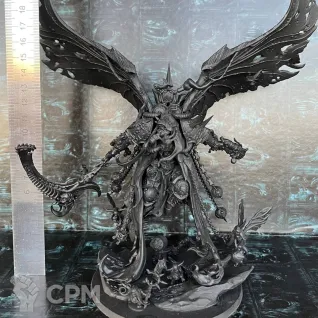 Описание картинки Mortarion, Daemon Primarch of Nurgle от uNick по цене 1 350руб | Свободный Рынок Миниатюр - СРМ