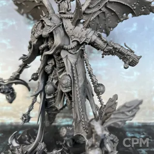 Описание картинки Mortarion, Daemon Primarch of Nurgle от uNick по цене 1 350руб | Свободный Рынок Миниатюр - СРМ