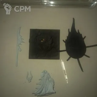 Описание картинки Chaos lord on Disc от Gy80 по цене 4 500руб | Свободный Рынок Миниатюр - СРМ