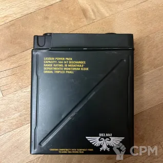 Описание картинки Warhammer 40k Lasgun Power Pack Dice Triplex Phall от Flame по цене 7 000руб | Свободный Рынок Миниатюр - СРМ