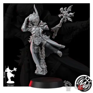 Описание картинки RENEGADES OF PAIN WARPED PSIONS Колдун Ренегатов от WastelandMiniatures по цене 270руб | Свободный Рынок Миниатюр - СРМ