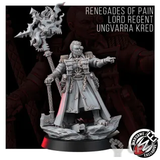 Описание картинки CHAOS LORD REGENT UNGVARRA KRED от Laboratory of Chaos по цене 150руб | Свободный Рынок Миниатюр - СРМ