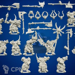 Описание картинки Chaos Chosen 10шт от Knight of Light по цене 750руб | Свободный Рынок Миниатюр - СРМ