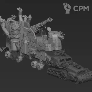 Описание картинки Battlewagon от Три Ди Принт по цене 9 000руб | Свободный Рынок Миниатюр - СРМ