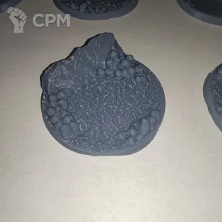 Описание картинки Подставка-база для миниатюр круглая 40мм от rosa_3d по цене 38руб | Свободный Рынок Миниатюр - СРМ