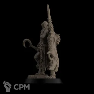 Описание картинки TRENCH - Court of the Seven Headed Serpent Reinforcements - Hunter of the Left Hand Path от Manufactorum76 по цене 300руб | Свободный Рынок Миниатюр - СРМ
