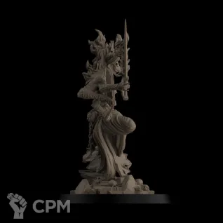 Описание картинки TRENCH CRUSADE - Court of the Seven Headed Serpent Warband - Sorcerer от Manufactorum76 по цене 550руб | Свободный Рынок Миниатюр - СРМ