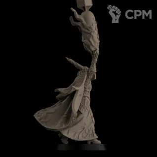 Описание картинки TRENCH CRUSADE - Heretic Legion Reinforcements - Artillery Witch от Manufactorum76 по цене 250руб | Свободный Рынок Миниатюр - СРМ