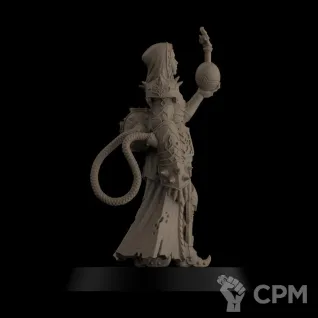 Описание картинки TRENCH CRUSADE - Iron Sultanate Warband - Jabirean Alchemist от Manufactorum76 по цене 160руб | Свободный Рынок Миниатюр - СРМ