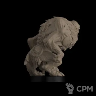 Описание картинки TRENCH CRUSADE - Iron Sultanate Warband - Lion of Jabir(Stand) от Manufactorum76 по цене 550руб | Свободный Рынок Миниатюр - СРМ