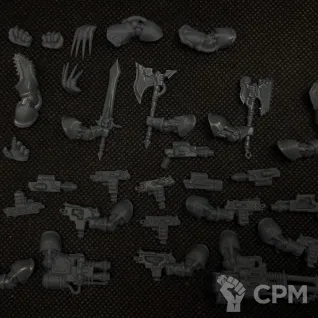 Описание картинки Chaos Terminator Squad (premium scan) от VtorushinAdditiveTec по цене 742руб | Свободный Рынок Миниатюр - СРМ