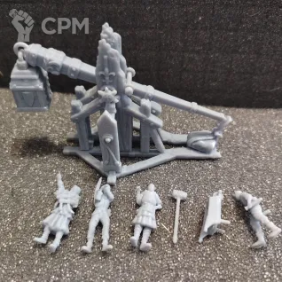 Описание картинки Требушет с расчетом от  по цене 1 000руб | Свободный Рынок Миниатюр - СРМ