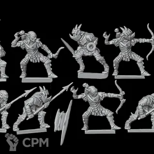 Описание картинки Moria Goblins (old) от Орки с наГорки по цене 600руб | Свободный Рынок Миниатюр - СРМ
