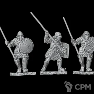 Описание картинки Morannon Orc Spearmen (old) от Орки с наГорки по цене 300руб | Свободный Рынок Миниатюр - СРМ