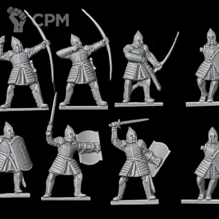 Описание картинки Minas Tirith Warriors (old) от Орки с наГорки по цене 1 200руб | Свободный Рынок Миниатюр - СРМ