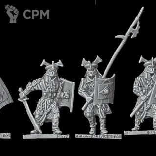 Описание картинки Easterling Hevy Warriors (old) от Орки с наГорки по цене 400руб | Свободный Рынок Миниатюр - СРМ