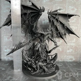Описание картинки Be'lakor, the Dark Master от uNick по цене 1 350руб | Свободный Рынок Миниатюр - СРМ