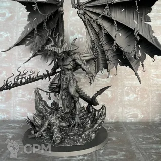 Описание картинки Be'lakor, the Dark Master от uNick по цене 1 350руб | Свободный Рынок Миниатюр - СРМ
