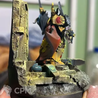 Описание картинки Constantin Valdor, Captain-General of the Legio Custodes от DUNIASHA по цене 7 500руб | Свободный Рынок Миниатюр - СРМ