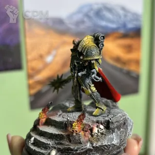 Описание картинки Lorgar Primarch of the Word Bearers от DUNIASHA по цене 8 000руб | Свободный Рынок Миниатюр - СРМ