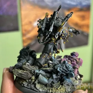 Описание картинки Ferrus Manus Primarch of the Iron Hands от DUNIASHA по цене 8 500руб | Свободный Рынок Миниатюр - СРМ
