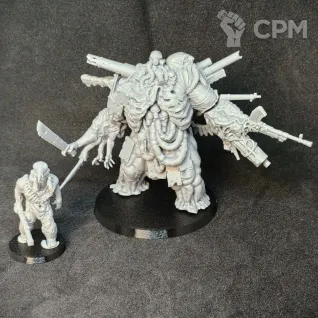 Описание картинки Набор Trench Crusade Black Grail + подставки от Мастерская Крипов по цене 2 500руб | Свободный Рынок Миниатюр - СРМ