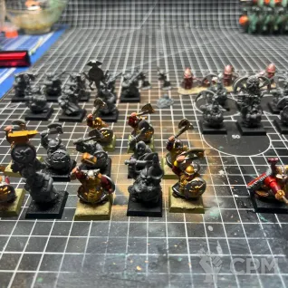 Описание картинки Dwarf Battle for Skull Pass от RA по цене 20 000руб | Свободный Рынок Миниатюр - СРМ