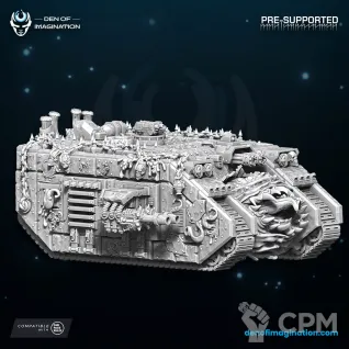 Описание картинки chaos land raider от Клондайк Моделей  по цене 3 000руб | Свободный Рынок Миниатюр - СРМ