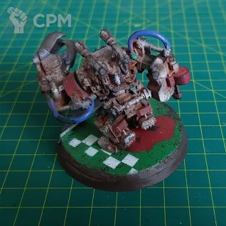 Описание картинки Warhammer 40000. Ork warboss. от Сергей Владимирович по цене 4 000руб | Свободный Рынок Миниатюр - СРМ