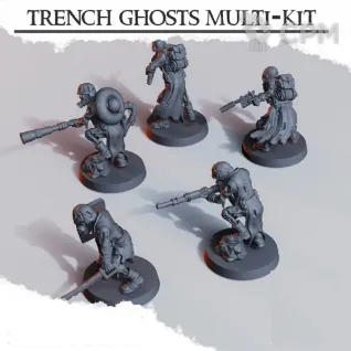Описание картинки Trench Ghosts от Manufactorum76 по цене 750руб | Свободный Рынок Миниатюр - СРМ