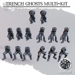 Описание картинки Trench Ghosts от Manufactorum76 по цене 750руб | Свободный Рынок Миниатюр - СРМ