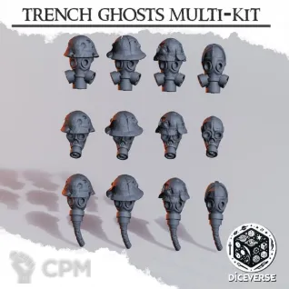 Описание картинки Trench Ghosts от Manufactorum76 по цене 750руб | Свободный Рынок Миниатюр - СРМ