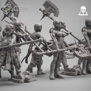 Описание картинки Сестры Раскаяния Repentia Squad отряд 8 юнитов от ChurcHehe 3d print по цене 1 500руб | Свободный Рынок Миниатюр - СРМ