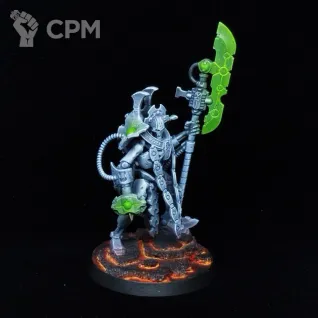 Описание картинки Necron Overlord от nlmard по цене 2 500руб | Свободный Рынок Миниатюр - СРМ