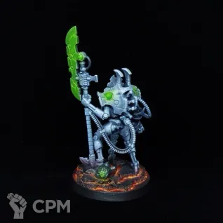 Описание картинки Necron Overlord от nlmard по цене 2 500руб | Свободный Рынок Миниатюр - СРМ