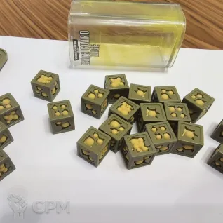 Описание картинки Death Guard Dice Set от Роман по цене 20 000руб | Свободный Рынок Миниатюр - СРМ